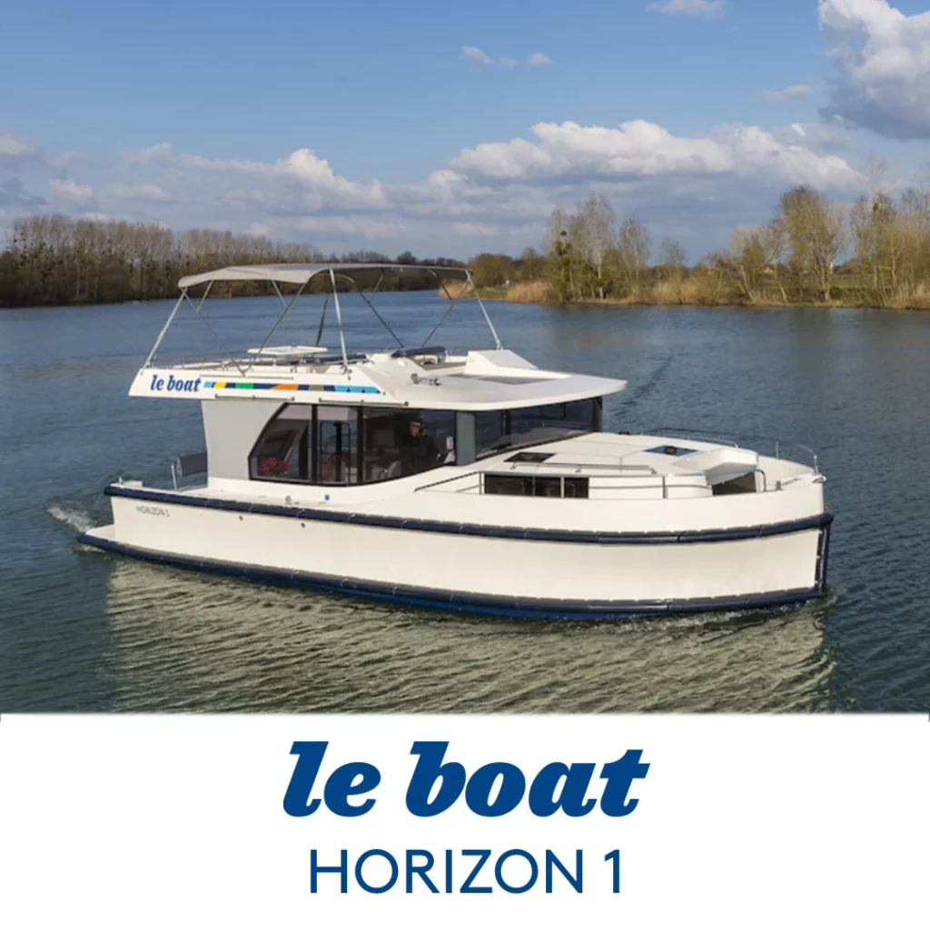 Thumbnail image of the Le Boat Horizon 1 cruiser, ideal for couples and small families.